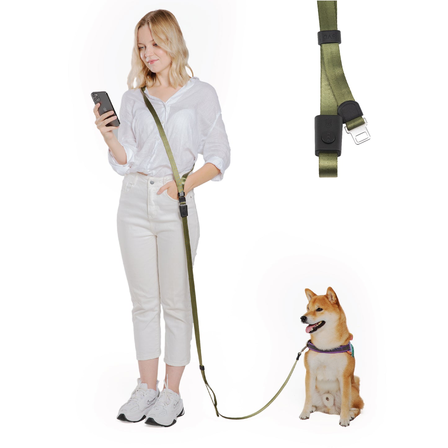 4-in-1 Hands-free Dog Leash